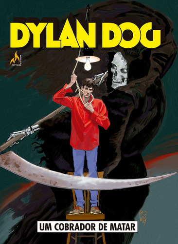 Dylan Dog - volume 15: Um cobrador de matar, de Di Gregorio, Giovanni. Editorial Edições Mythos Eireli,Sergio Bonelli Editore, capa mole em português, 2020