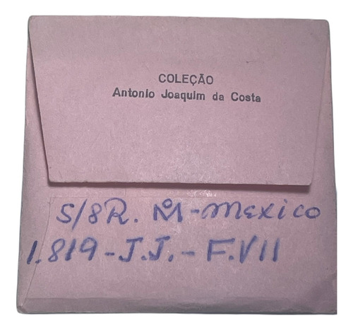 Moeda Prata 960 Réis 1821 Bahia Var 6c Sobre México 1819 J J