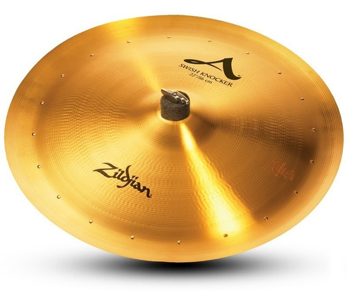 Platillo Zildjian A Zildjian Swish Knocker De 20 Remaches 22