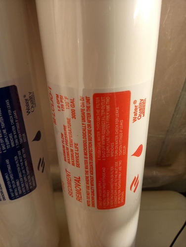 Imagen 8 de 9 de Filtros Purificadores De Agua Para Dispenser Frio Calor T33