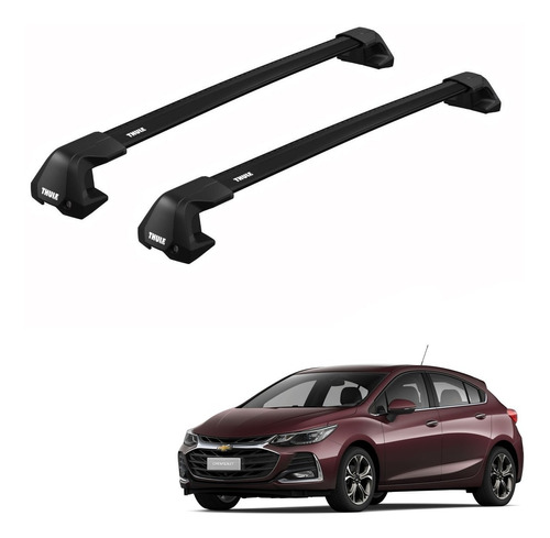 Rack Bagageiro Thule Evoedge Chevrolet Cruze Hatch 16 Diante