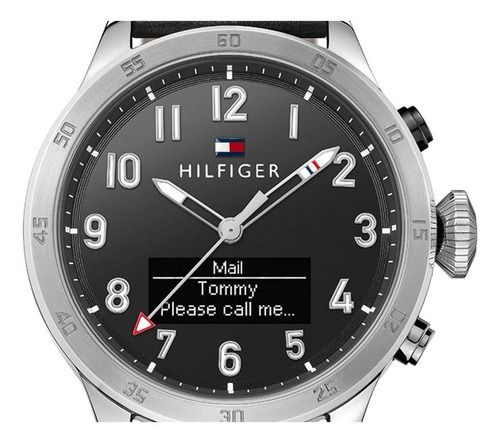 Reloj Tommy Hilfiger Caballero Color Negro 1791299 - S007