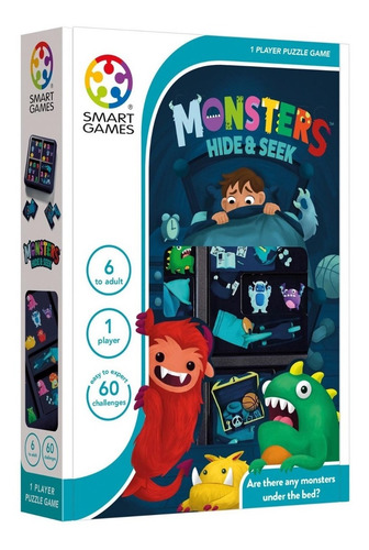 Juego De Lógica Escondite Con Monstruos Smart Games Sg408