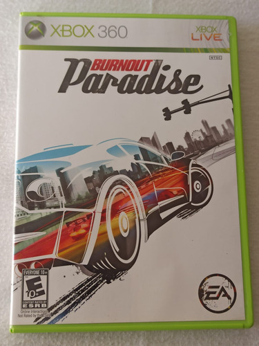 Burnout Paradise Xbox 360 Original Usado