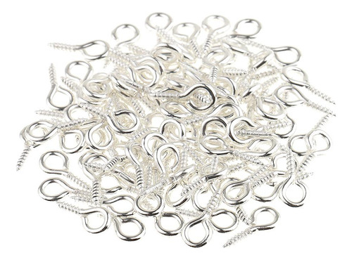 100 Tornillo Ojo Pin Clavija Fabricación De Joyas Hallazgo