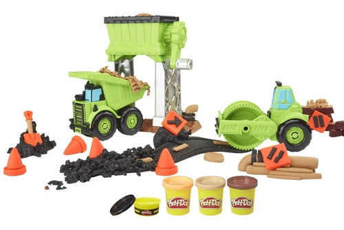 Play-doh Wheels - Grava Y Pavimento Hasbro
