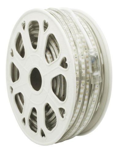 Imagen 1 de 3 de Manguera Led Plana 50mt Luz Blanca O Calida Exterior Oferta