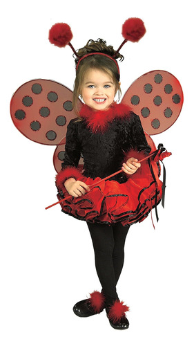 Disfraz De Childs Disfraz De Lady Bug Tutu De Pequeño Tamar