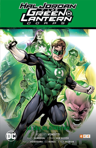 Hal Jordan Y Los Green Lantern Corps Vol. 01: La Ley De Sinestro, De Robert Venditti. Editorial Dc, Tapa Dura En Español, 2020
