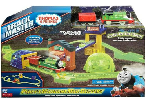 Thomas Glow In The Dark Percy's Midnight Mail Delivery Tren