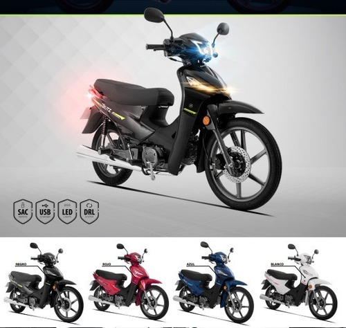 Imagen 5 de 18 de Moto 110 Motomel Blitz Plus 110 Nuevo Lanzamiento 2023