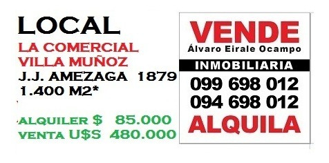 La Comercial: Local 1.400 M2 Ideal Logistica