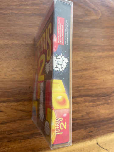 Tetris 2 Nes Nintendo Impecable En Caja Completo Raro (Usado)