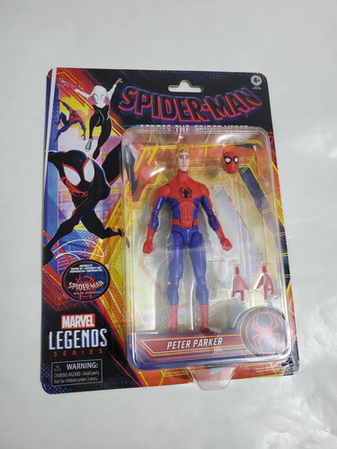 Peter Parker Spiderman Spiderverse Detalles Empaque