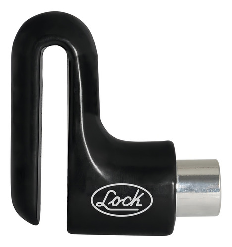Candado P/ Freno Disco Motocicleta Llave Bancaria Lock Color Negro