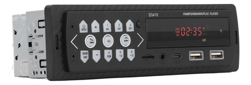Reproductor Multimedia Para Coche, Radio Mp3 De Un Solo Din,