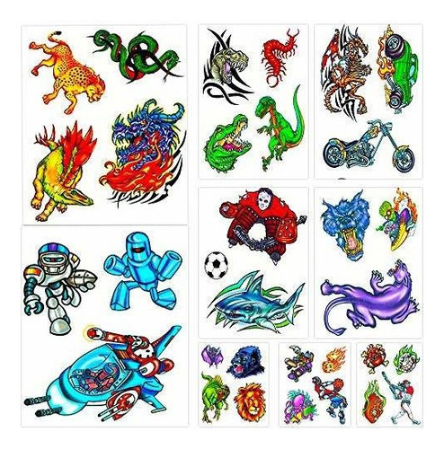 Tatuaje Temporale - Savvi Classic Tattoos Party Pack (3