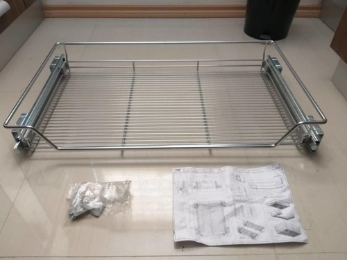 Herraje Cesta Extraible Porta Ollas De 86cm Con Corredera