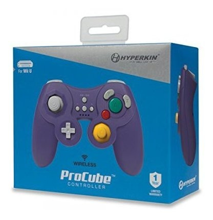 Controlador Inalambrico Procube Hypkinkin Para Wii U (purpur