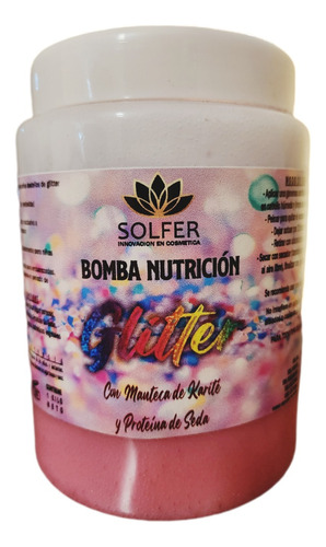 Bomba De Nutricion Capilar Sugar Glitter Solfer
