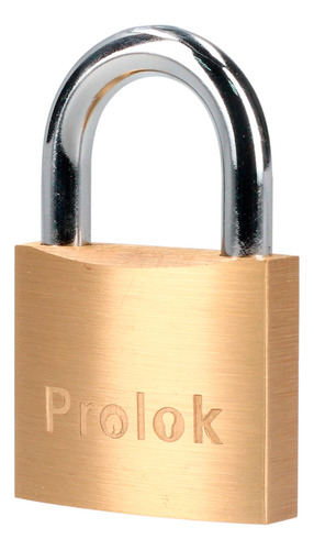 Candado De Latón Corto Llave Estándar 40mm Prolok