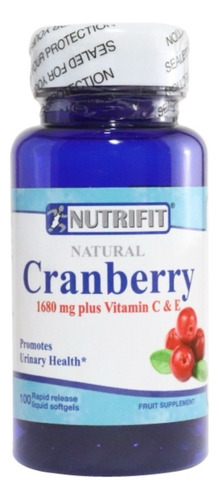 Cranberry Americano Puro Sin Gluten Nutrifit