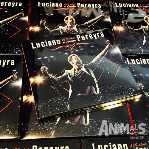 Luciano Pereyra 20 Años Al Viento Cd + Dvd Nuevo Original