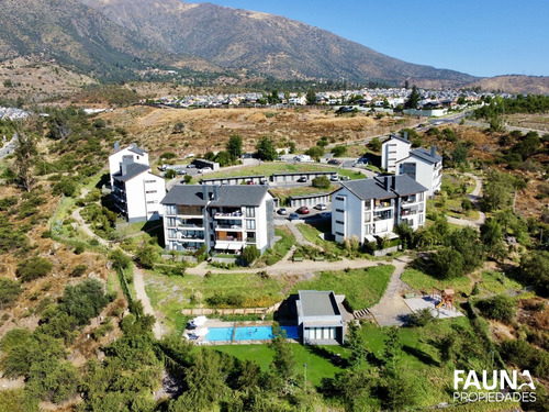 Increíble Vista Panorámica A Santiago Y A La Cordillera 