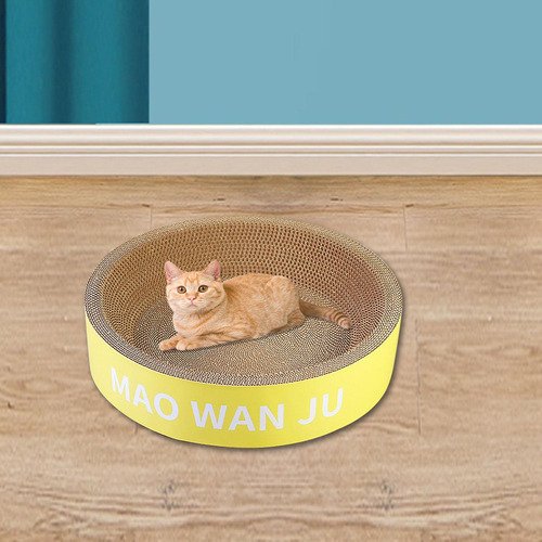 Tablero Rascador Para Gatos, Nido Para Dormir De , L