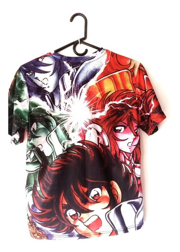 Camiseta Caballeros Del Zodiaco Ropa Anime Saint Seiya Japon