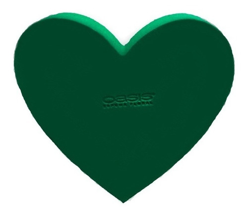 Imagen 1 de 1 de Oasis® Formas Peq. X 6 Unidades Corazón Sólido