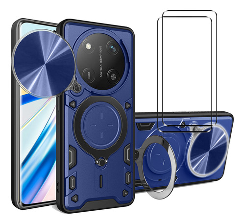 Funda Para Honor X9c/honor Magic7 Lite Rudo Carcasa + 2 Micr