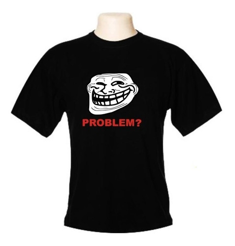 Camiseta Meme Troll Face - Wimza