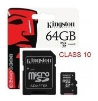 Memoria Micro Sdxc 64gb Kingston Class 10 Usb 3.0 Icb Techno