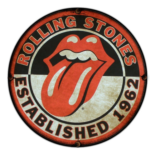 #22 - Cuadro Decorativo Vintage Rock / The Rolling Stones !