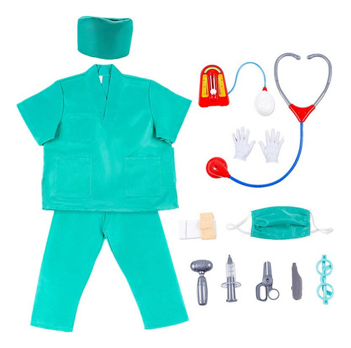 Fwefww Set De Disfraz De Doctora Para Niña Disfraz De Doctora Y En
