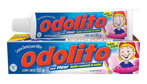 Odolito Dentifrico Gel Tutti Fruti Clásico X50 Gr  