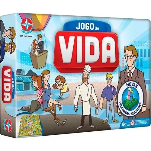 Jogo Da Vida Novas Profissões - Estrela