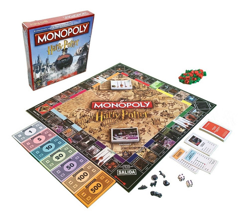 Juego De Mesa Monopoly Harry Potter Español