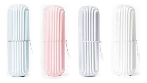 Funda De Viaje Portátil For Pasta De Dientes Y Cepillos De