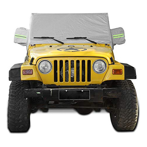 Para Jeep Car Cover Resistente Intemperie Car Cover Pro...