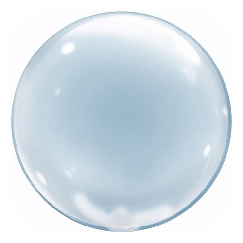 Balão Bubble Transparente N18 - 45cm