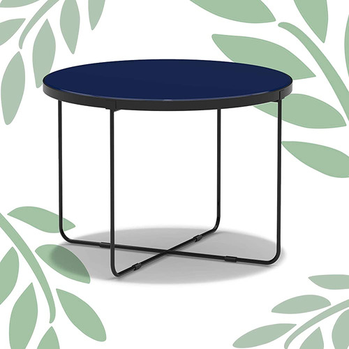 Finch Thomas Round Coffee End Side Accent Table Para Pequeña