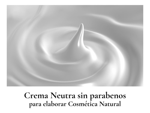 Crema Neutra Hidrosoluble Para Cosmética Natural 1k