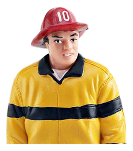 Modelo Estatuilla Mesa De Arena Ornamento Dibujo A Bomberos