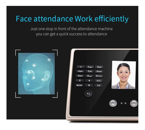 Reconocimiento Facial Huella Digital Tiempo Biométrico Al