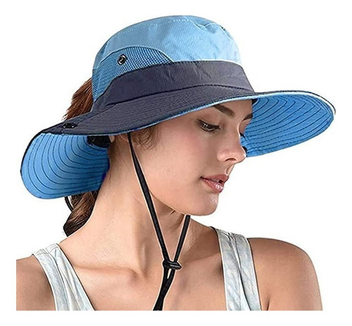 Visera Lazhu Con Protección Solar Uv 50+ Modelo Turbante