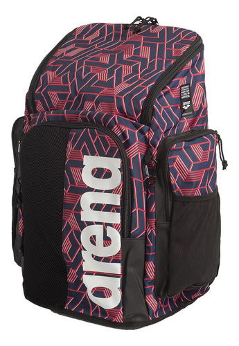 Mochila Para Natacion Spiky Iii 45l Escape Rwb Arena Color Azul Diseño De La Tela Rayas