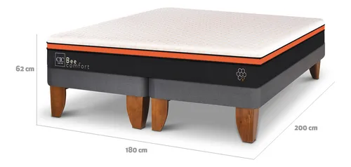 Cama Europea Bee Comfort King