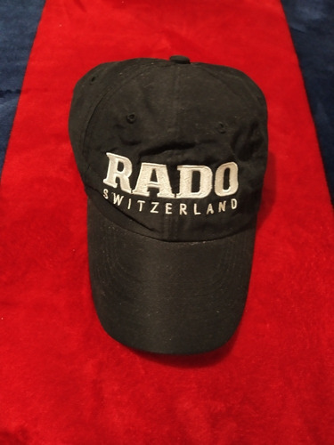 Gorra De Colección Rado Switzerland Talla M Color Negro 